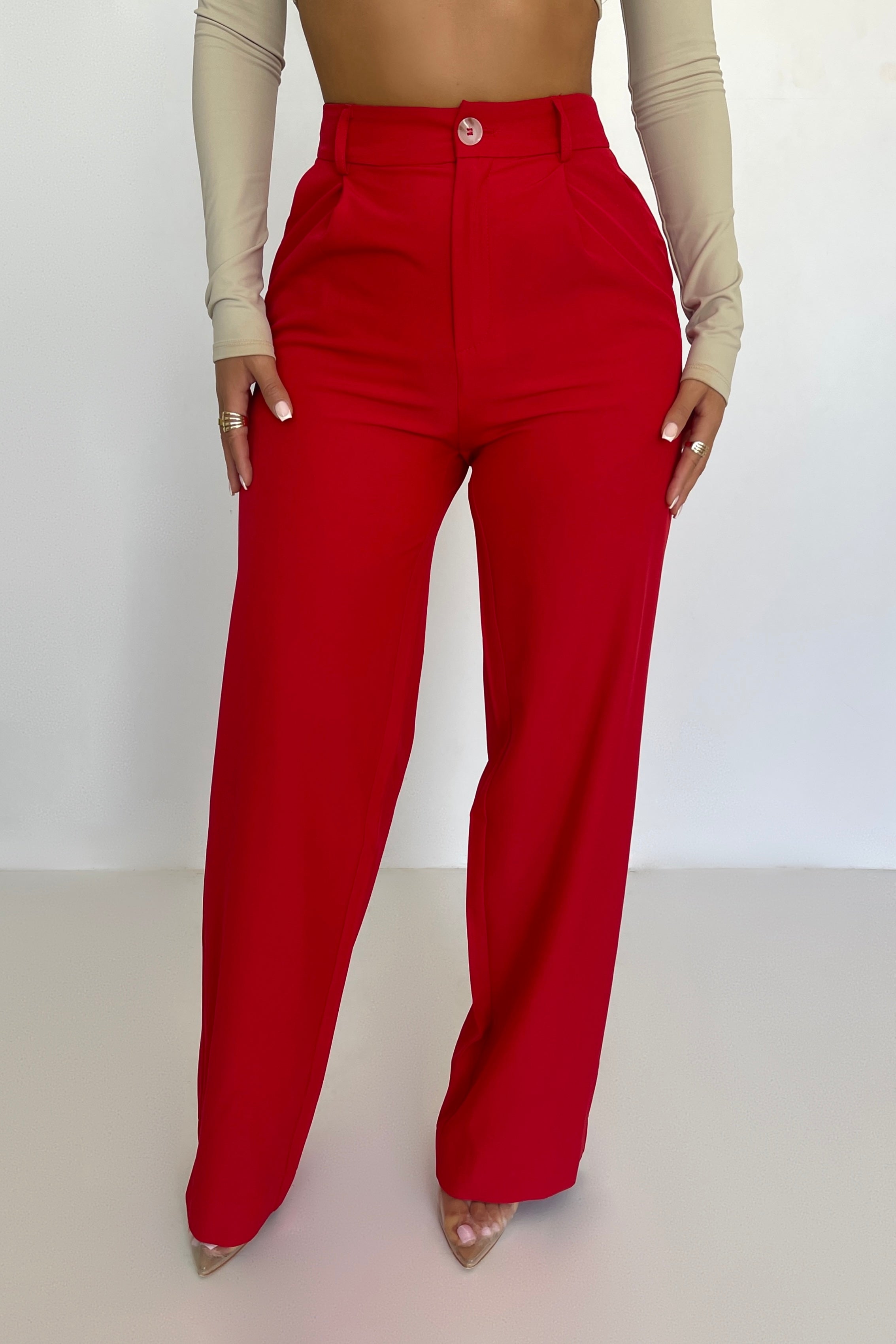 Brave Red Pants