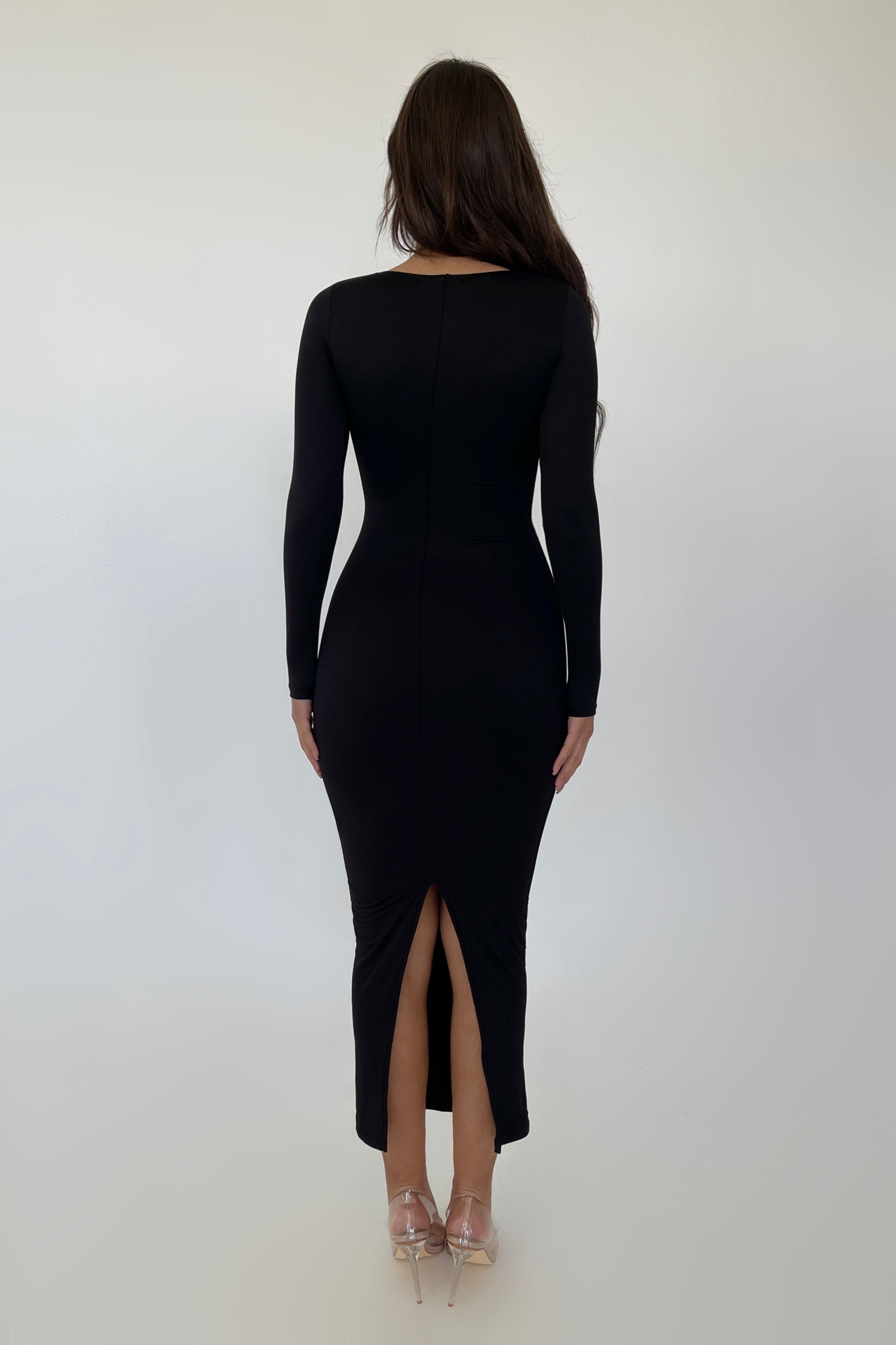 Thalia Black Dress