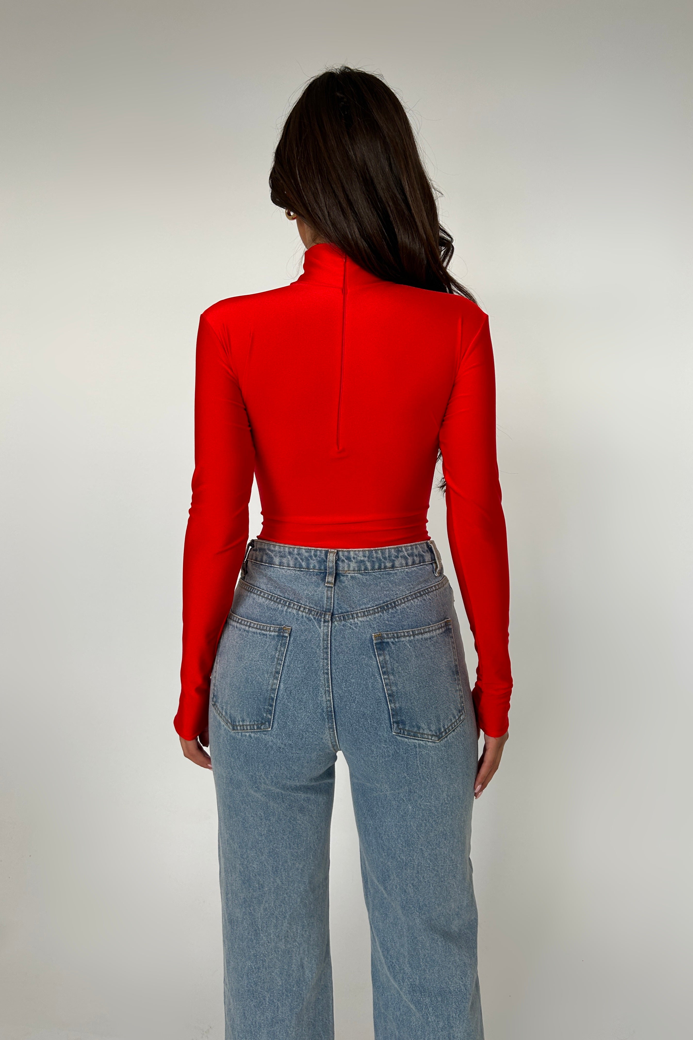 Louisa Red Bodysuit