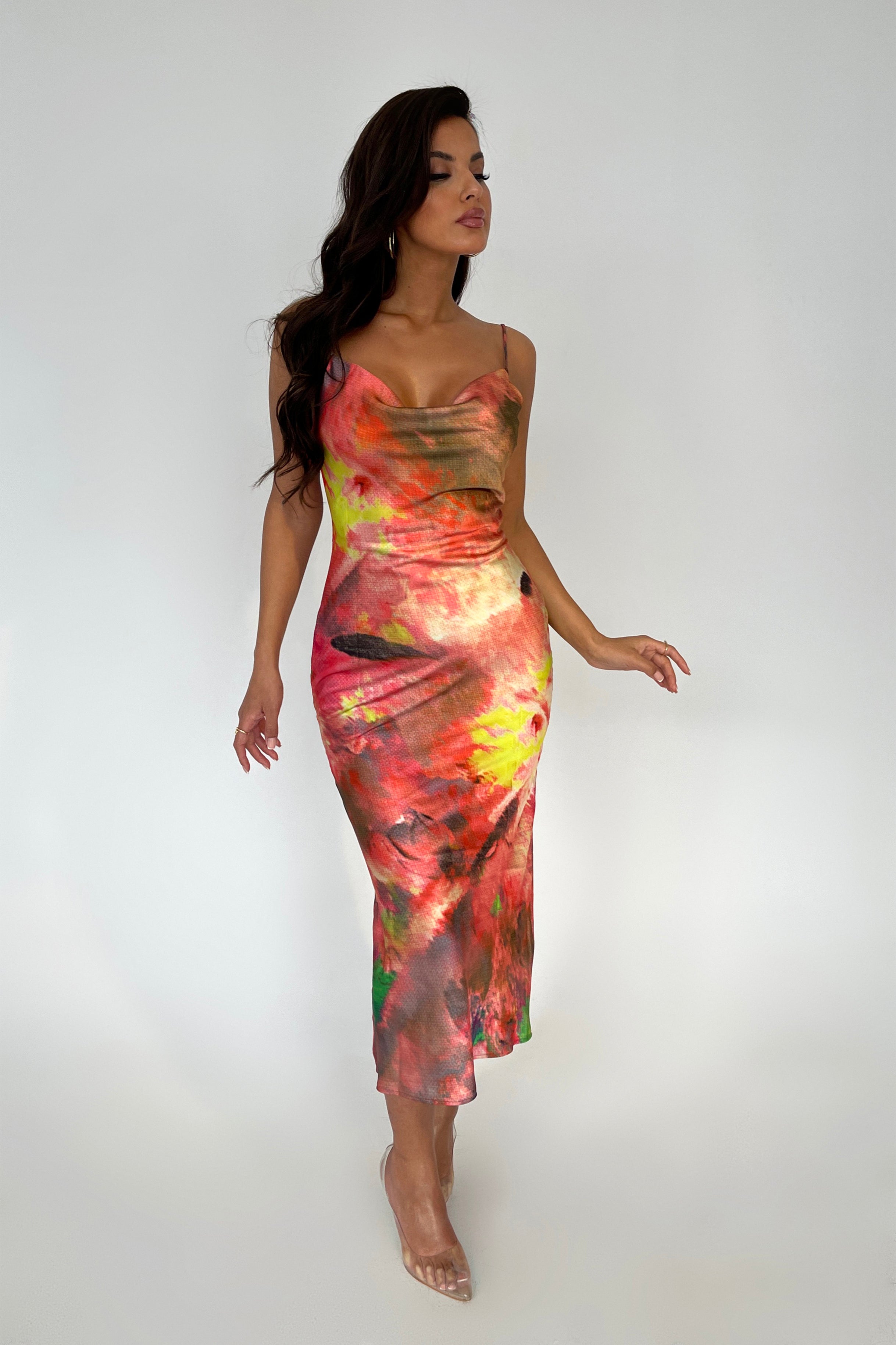 Pesa Digital Print Dress
