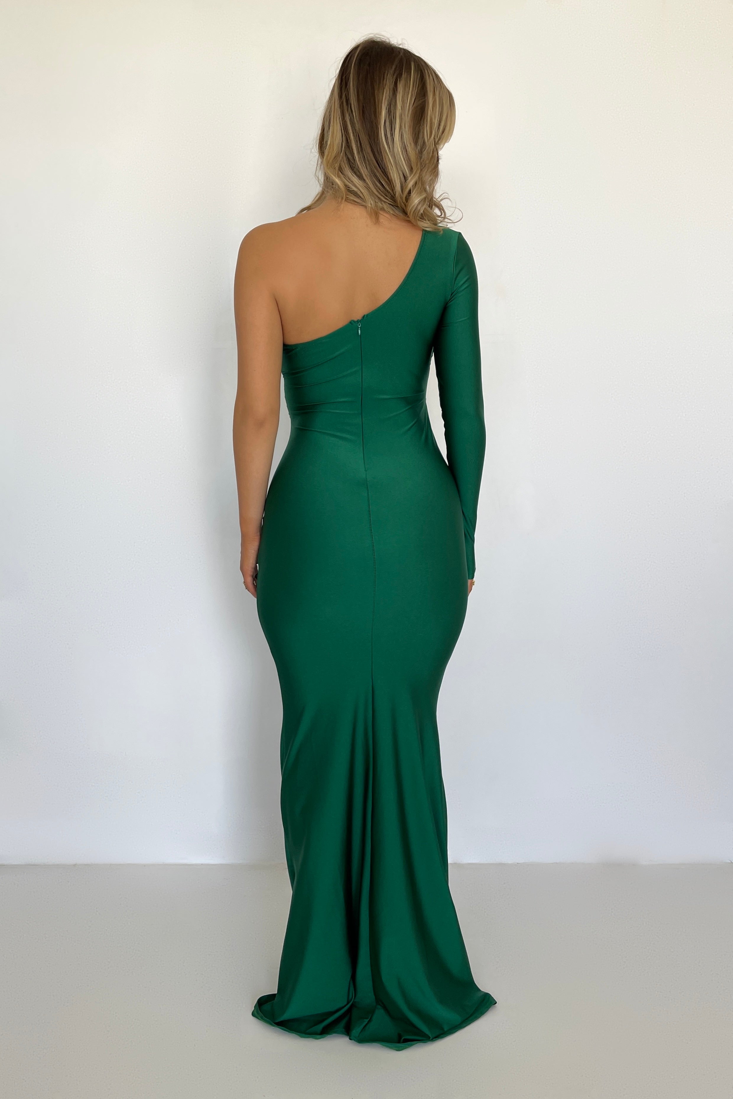Selia Hunter Green Dress
