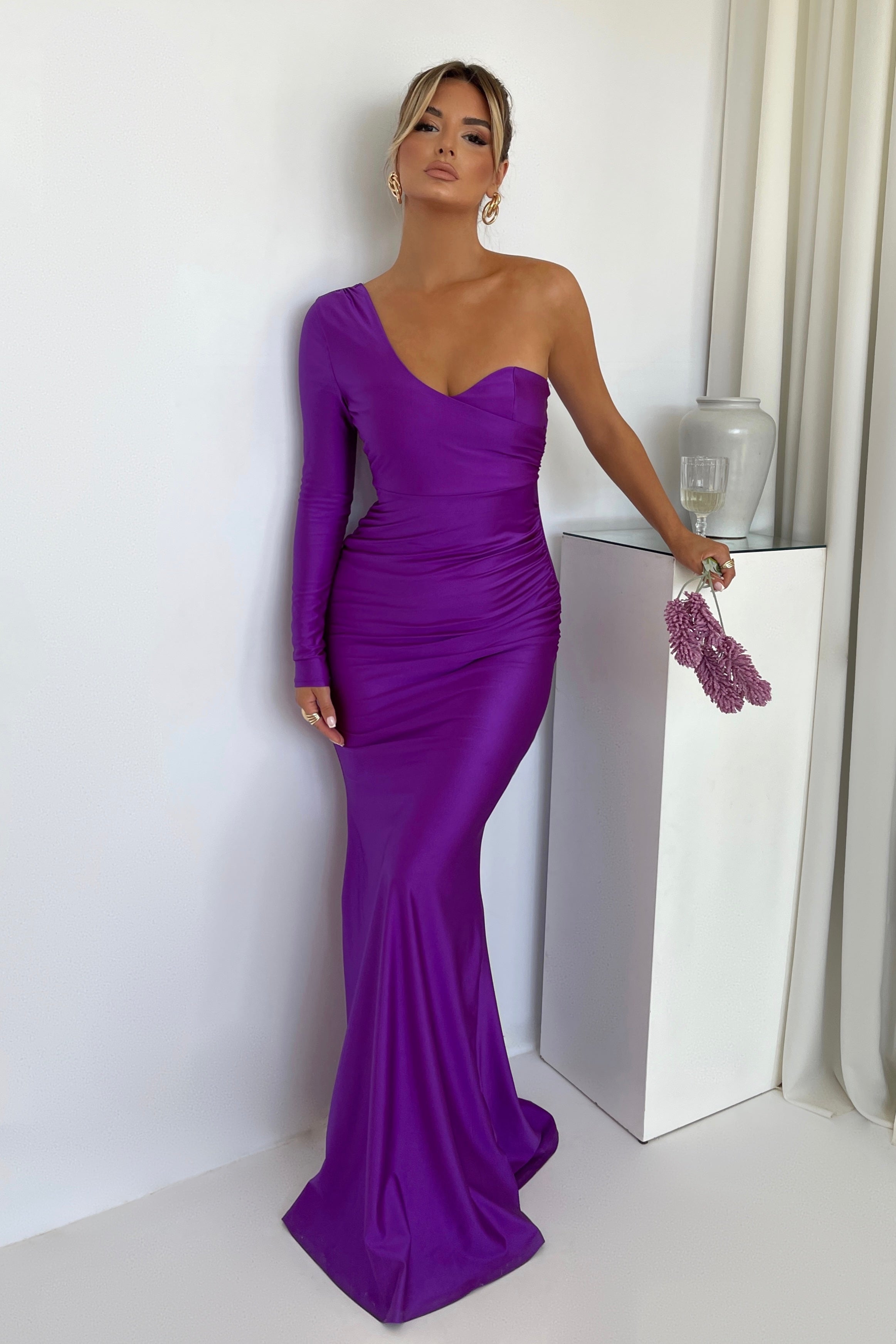 Selia Purple Dress